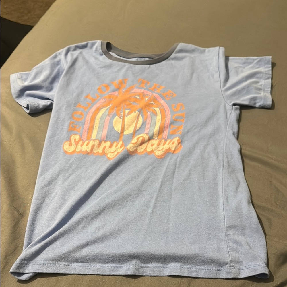 Sunny Days Kids Blue T-Shirt